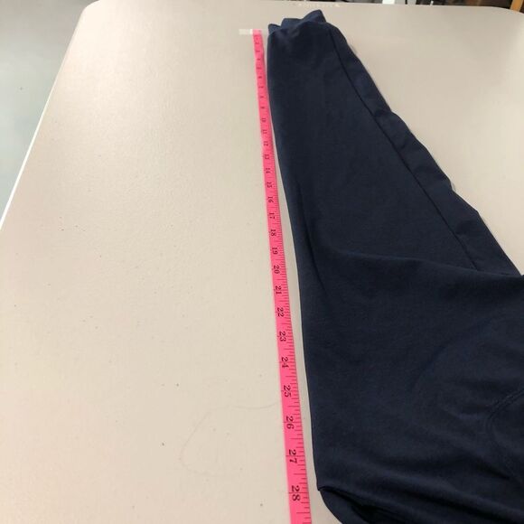 Zyia Active Sweatpants Womens Small Joggers Dark Blue Drawstring Pull On Tapered - Picture 12 of 14